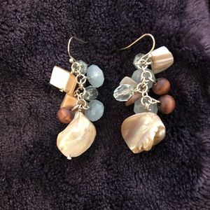 Shell Dangly Earrings